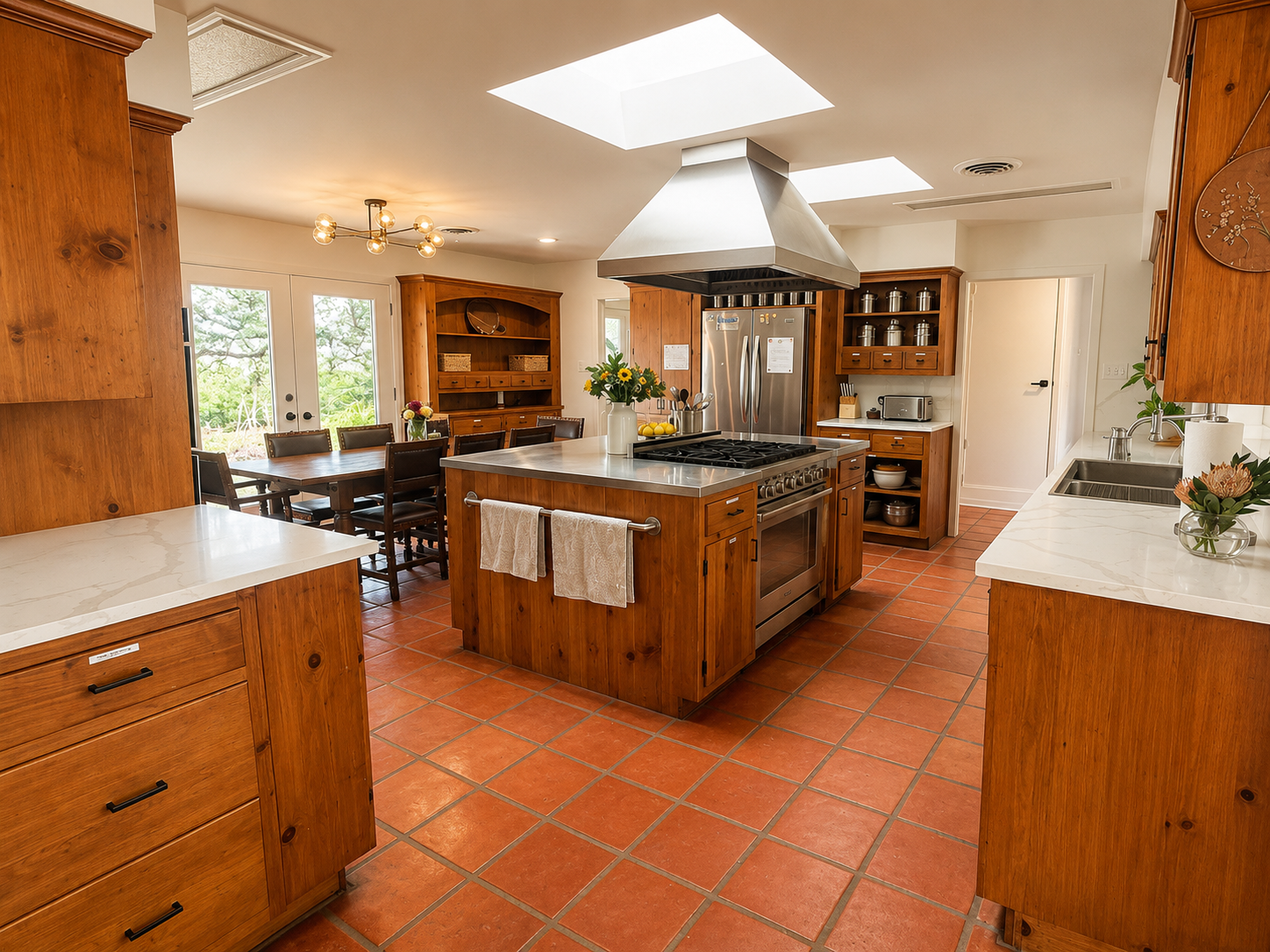 Within Center retreat house — kitchen