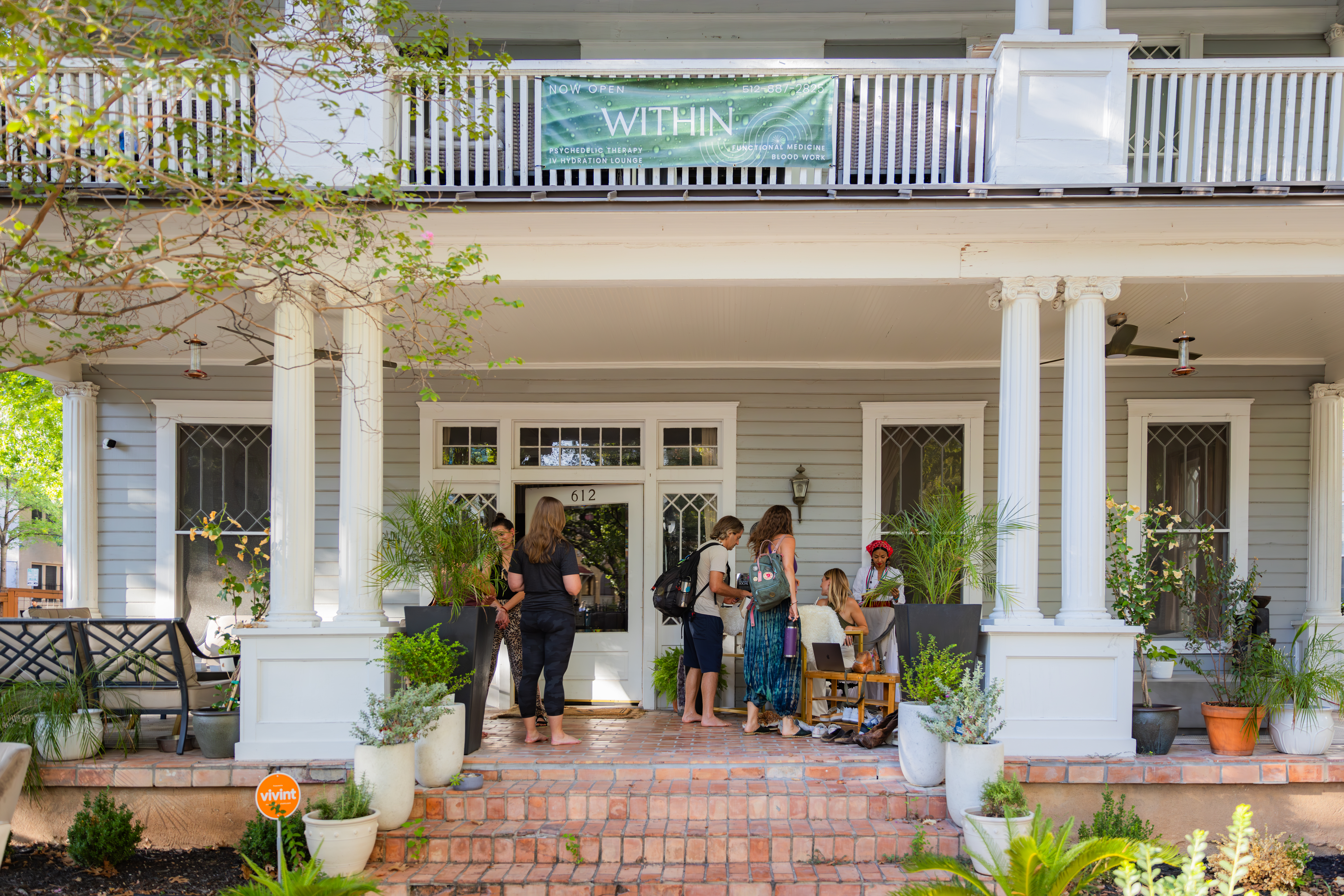 The original Within Center home in central Austin