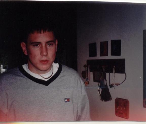 William as a teenager